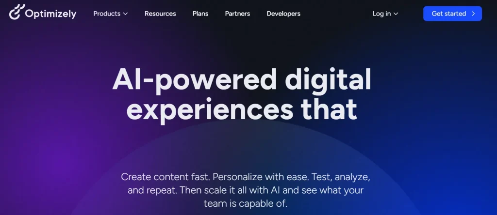 Optimizely software company in Bangladesh website screenshot